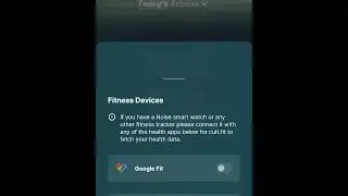 Google Fit permissions