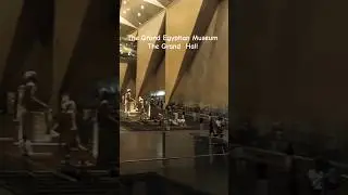 Join my tours at the Grand Egyptian Museum,  the Grand  Hall, #grandegyptianmuseum  #GEM