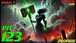Diablo 4 Barbarian (World Rank 1) S10 Pit 123 - 14:48