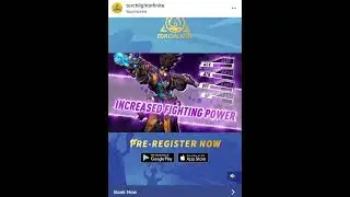 Torch Light Infinite Pre Register Now Mobile Gaming Ad