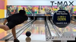 Storm - The Code (NRG Pro Solid Reactive) 5x4x3.5 - 2LS Layout [2Handed bowler]