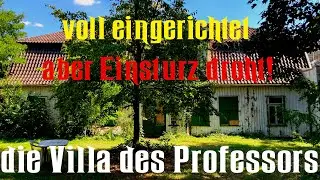 Voll eingerichtet! Lost Place: die verlassene Villa des Professors - Night Riders Urbex 4K