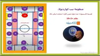 منظومة بيب غوارديولا  systeme Guardiloa