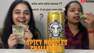 Extreme Spicy Noodles Challenge🌶️ 🔥 | Winner Takes ₹1000 | Must Watch!🥵