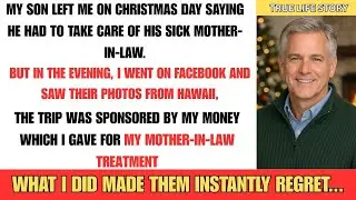 My Son Left Me For Christmas To Visit His Sick MIL - Then I Saw Their Photos on a Vacation