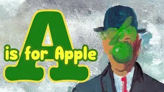 A for Apple l Art Challenge l René Magritte: The Son of Man