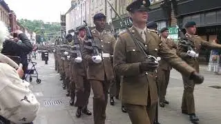 Royal Logistics Corps 30th Anniversary Parade through Winchester, 1st June 2023