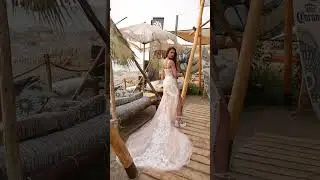Agata wedding dress. Production, factory, manufacturer wedding dresses, bridal gowns in Europe. EU