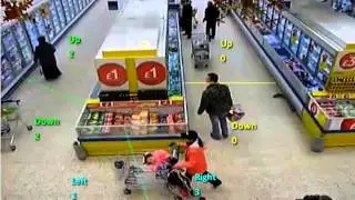 GXi Embedded Intelligence - Counting: People in supermarket aisles