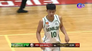 11 points in the first quarter for Mark Sangco! #NCAASeason98