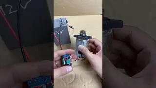 DC Motor Speed ​​Controller, Voltage Range 4.5V&ndash;35V #dcmotor #diy #nvhbattery