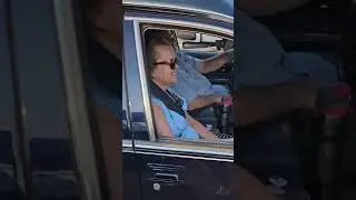 Classic Cadillac Hearse Drive By Engine Sound Woodward Dream Cruise 2023