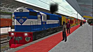 MSTS INDIAN RAILWAYS - SCR ROUTE EXPLORE