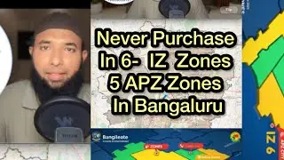 📍 Bengaluru Land Zoning Secrets Revealed 🧭 | IZ 6 Zones & APZ 5 Zones Explained 🔍🏗️ #PropertyAlert