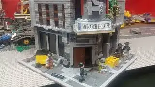 Lego Monarch Theater Gotham city Moc