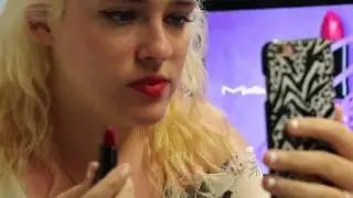 FIRST IMPRESSIONS MAC SELENA LIPSTICK