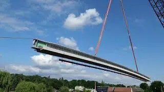 Neubau der Stolpbrücke zwischen Woltersdorf und Rüdersdorf