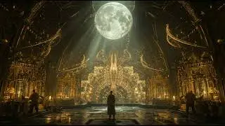 Pulse Symphony Moon 🔊 2-Hour Sacred Machinery Ambience | AI Core Sonification | Cyber-Monks