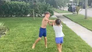 Exploding a soda bottle!