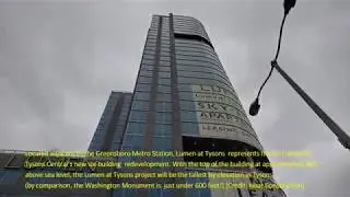Tysons The Lumen Residential Tower Exterior Completed (Apr 2019)