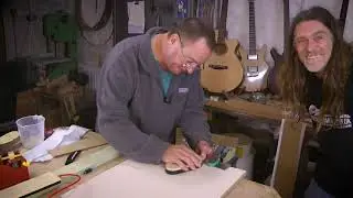 How to use to Bagpress for Guitar Making pt 7:  BONUS! Bridge/Rosette/Braces