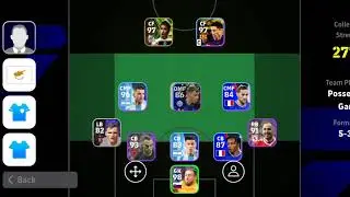 5-3-2 best efootball formation! long ball counter #424formation #efootball