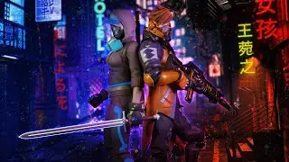 CYBERPUNK | ORANGE VS BLUE - 5550-5500-4405  | TEAM50 | Fortnite v.2