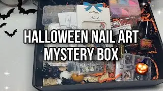 Halloween Nail Art Mystery Box | ​⁠@colorfuljulystore | Nail Art + *Quick Update*