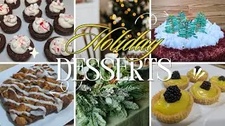 FOUR Simple and Kid-Friendly Holiday Treats // Last Minute Christmas Desserts Anyone Can Make!