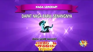 Dragon Mania Legends Indonesia 👍 Dapat Naga Baru 😊 Naga Laser Hammer