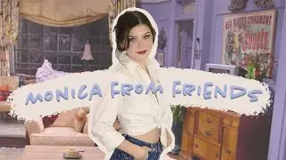 MONICA FROM FRIENDS INSPIRED MAKEUP TUTORIAL!!