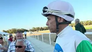 Daniel Centeno After Band On the Run's Race at Tampa