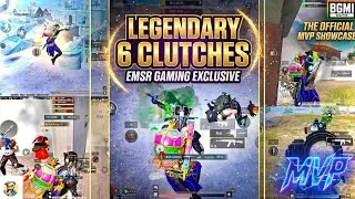 BGMI TOP BEST 1 VS4 | 1 VS 3 CLUTCHS 🙀EMSR GAMING #bgmi