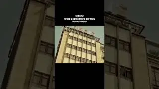Terremoto de 8.1 CDMX (distrito federal) 19 de septiembre de 1985 #sismo #sismocdmx #terremoto