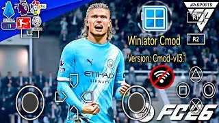 EA FC 2026 PC On Android Winlator Cmod-V13.1.1 Emulator OFFLINE Gameplay [4K60FPS] (POCO F7)