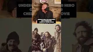 Undercover cop gets chosen for a Cheech & Chong movie