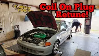 BEAST ALL MOTOR HONDA CIVIC H2B | Перенастройка на Nomis Industries Plug N Play Coil On Plug Kit! | J Mills