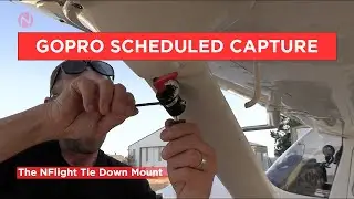 NFlight Cam Tie Down Mount - Use with GoPro Scheduled Capture Function