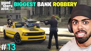 BANK ROBBERY IN GTA RP CITY...