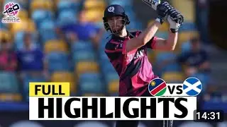 ICC T20 World Cup 2024: Namibia vs Scotland  Scores | NAM vs SCO Live Scores & Commentary#highlights