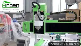 AN6090 machine test America,rotary device,Mini cnc router