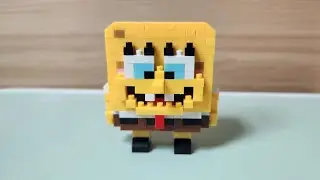 나노블럭 7245A 스펀지송 200pcs 스펀지밥