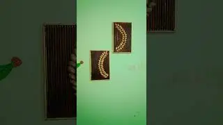 DIY Wallpaper Hanging Making pishta shell #fridgemagnets #art #artgallery #artandcraft #craft