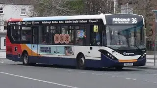 Motorway Diversion: Stagecoach North East Alexander Dennis E20D Enviro 200MMC 26285 SN69ZHK