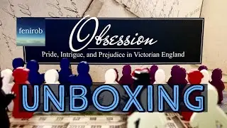 Obsession Board Game I Unboxing (No Talking)
