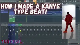 How To Make A Kanye West Donda Type Beat In Fl studio[Sampling]