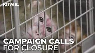 Ad campaign urges closure of OHSU's Primate Research Center