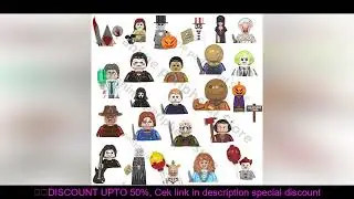 WM6075 Halloween Horror Movie Building Blocks The Shining Silent Hill Bricks Jack Pyramid mini Actio