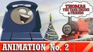 Rebecca's Holiday Announcement | Thomas the Tank Engine Animation