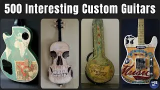 500 Interesting Custom Guitars Ideas (Shape & Color)